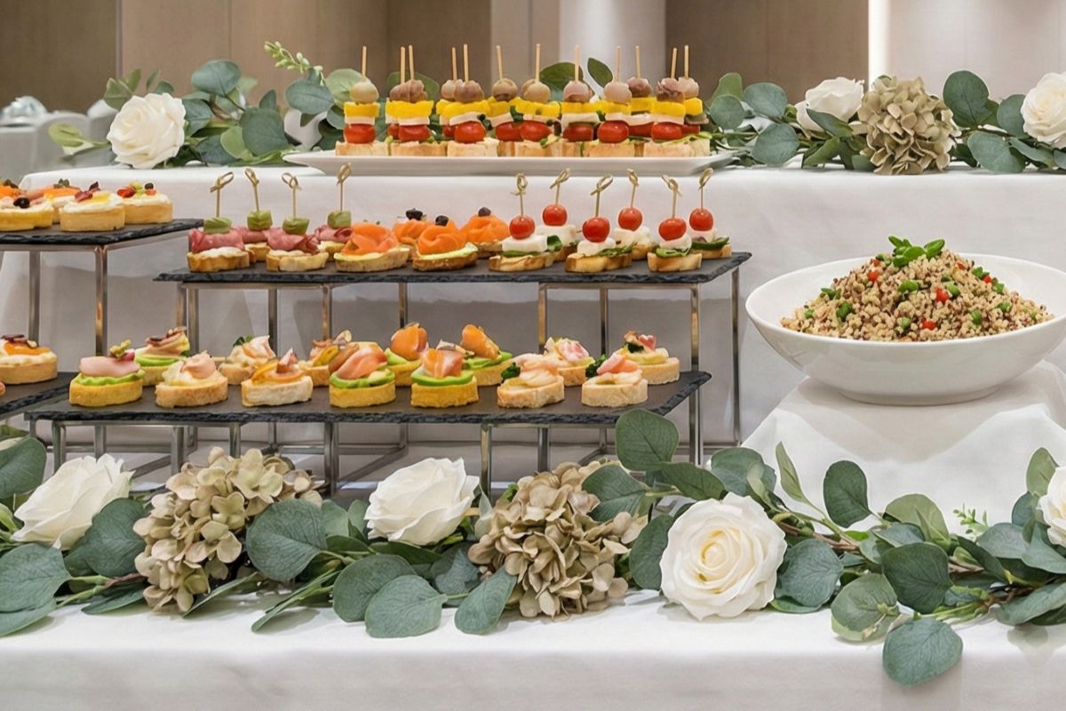 ケータリング会社の配送風景